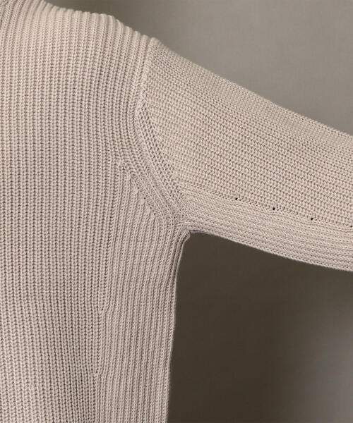 BEAUTY&YOUTH UNITED ARROWS（ビューティーアンドユースユナイテッドアローズ）の「BY バルキー アゼ ニット ◆（ニット/セーター・メンズ・ライトグレー/ブラック/ホワイト/ダークグリーン/レッド/ライトブルー・SMALL/LARGE/X-LARGE/MEDIUM）」の20枚目の写真