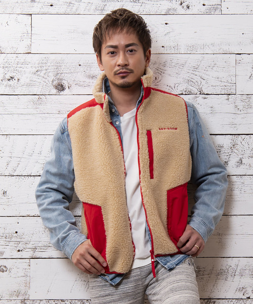 Re:room（リルーム）の「アウトドア ボアベスト（ダウンベスト）」 - WEAR