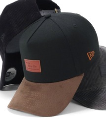 NEW ERA(�j���[�G��)�̃I���X�|�b�c�ʒ� �j���[�G�� �L���b�v ���U�[�p�b�` �X�g���b�v�o�b�N 9FORTY LEATHER PATCH NEW ERA(�L���b�v)