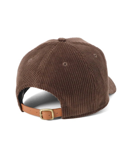 オンスポッツ別注 ニューエラ キャップ レザーパッチ ストラップバック