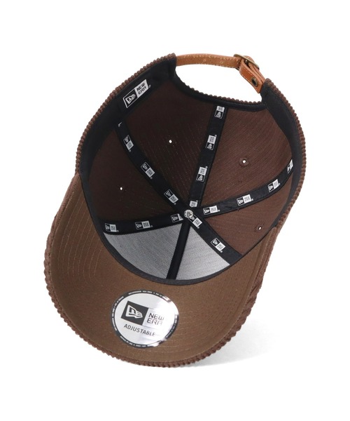 オンスポッツ別注 ニューエラ キャップ レザーパッチ ストラップバック