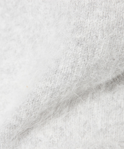 Ray BEAMS(レイビームス)の「◎□Ray BEAMS / アンゴラ混 ボートネック プルオーバー(ニット/セーター・レディース・ライトグレー/ブラック/ピンク/ブルー・ONE SIZE)」の13枚目の写真