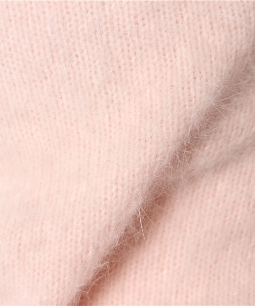 Ray BEAMS(レイビームス)の「◎□Ray BEAMS / アンゴラ混 ボートネック プルオーバー(ニット/セーター・レディース・ライトグレー/ブラック/ピンク/ブルー・ONE SIZE)」の11枚目の写真