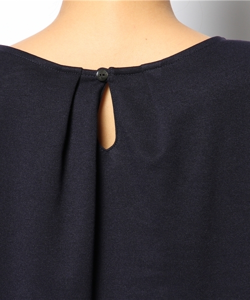 BEAUTY&YOUTH UNITED ARROWS（ビューティーアンドユースユナイテッドアローズ）の「BYSF ポンチタックワンピース ◆（ワンピース・レディース・グレー/モカ/ネイビー・フリー）」の9枚目の写真