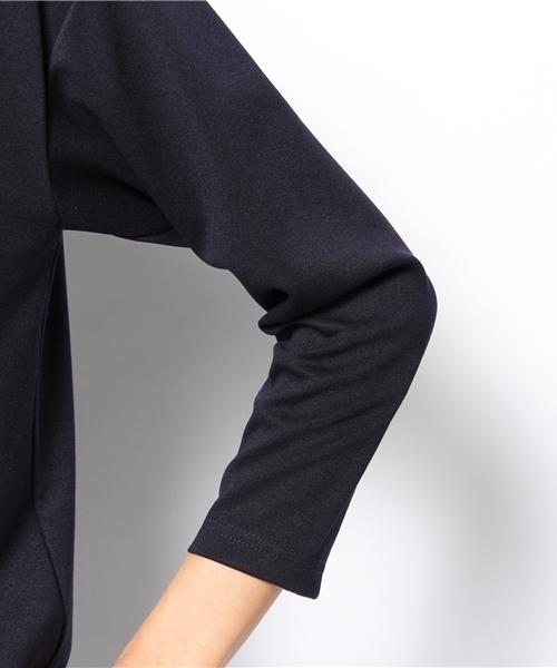 BEAUTY&YOUTH UNITED ARROWS（ビューティーアンドユースユナイテッドアローズ）の「BYSF ポンチタックワンピース ◆（ワンピース・レディース・グレー/モカ/ネイビー・フリー）」の10枚目の写真