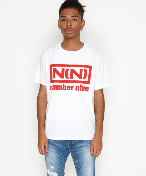 NUMBER (N)INE(ナンバーナイン)の「N(N)_T-SHIRT(Tシャツ/カットソー)」|ホワイト