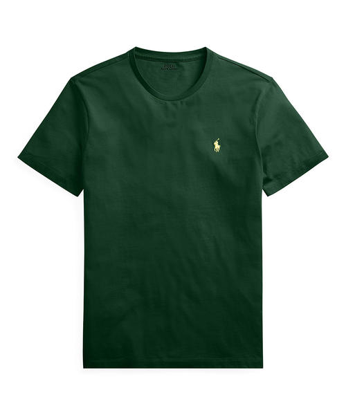POLO RALPH LAUREN（ポロ ラルフ ローレン）の「カスタム スリム クルーネック T シャツ（Tシャツ/カットソー・メンズ・グレー/ライトピンク/ロイヤルブルー/グリーン系2/ブルー系5/ブルー系6・SMALL/MEDIUM/LARGE/X-SMALL）」の3枚目の写真