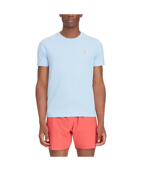 POLO RALPH LAUREN（ポロ ラルフ ローレン）の「カスタム スリム クルーネック T シャツ（Tシャツ/カットソー・メンズ・グレー/ライトピンク/ロイヤルブルー/グリーン系2/ブルー系5/ブルー系6・SMALL/MEDIUM/LARGE/X-SMALL）」の8枚目の写真