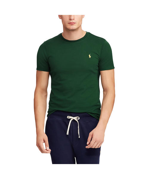 POLO RALPH LAUREN（ポロ ラルフ ローレン）の「カスタム スリム クルーネック T シャツ（Tシャツ/カットソー・メンズ・グレー/ライトピンク/ロイヤルブルー/グリーン系2/ブルー系5/ブルー系6・SMALL/MEDIUM/LARGE/X-SMALL）」の11枚目の写真