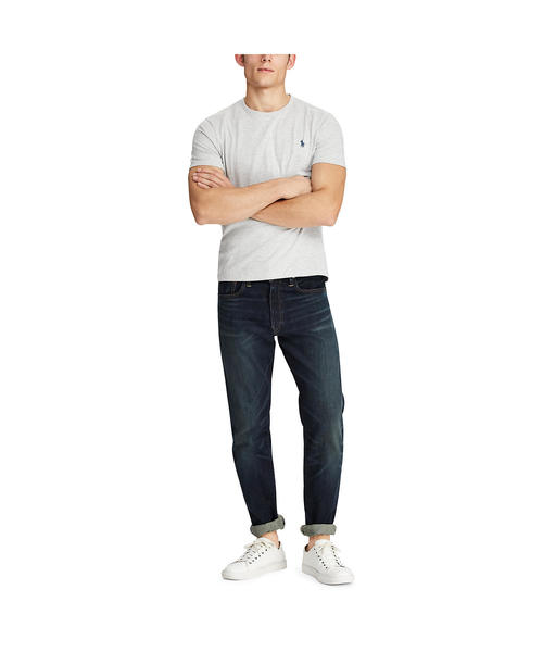 POLO RALPH LAUREN（ポロ ラルフ ローレン）の「カスタム スリム クルーネック T シャツ（Tシャツ/カットソー・メンズ・グレー/ライトピンク/ロイヤルブルー/グリーン系2/ブルー系5/ブルー系6・SMALL/MEDIUM/LARGE/X-SMALL）」の19枚目の写真