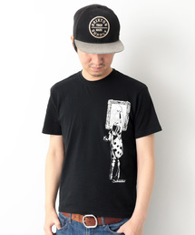 devirock | dotmasterコラボ プリント半袖Tシャツ  レディースサイズ(Tシャツ/カットソー)