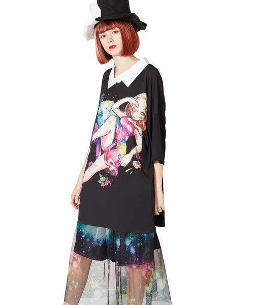 ankoROCK(アンコロック)の「7つの大罪『怠惰』シャツ襟Tシャツ -メガビッグ-(Tシャツ/カットソー・メンズ・A・ONE SIZE)」の6枚目の写真