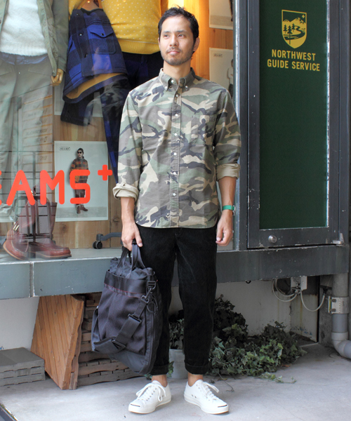 BEAMS PLUS(ビームスプラス)の「○BEAMS PLUS / オックスフォードボタンダウンシャツ(Camouflage)14S/S(シャツ/ブラウス・メンズ・その他2/その他1・LARGE/X-SMALL/SMALL/X-LARGE/MEDIUM)」の7枚目の写真