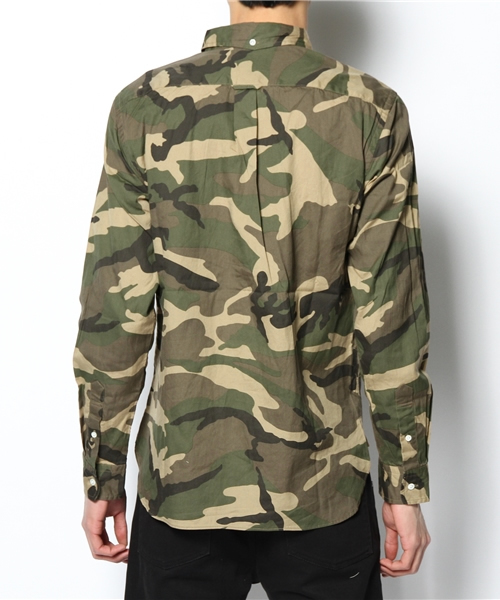 BEAMS PLUS(ビームスプラス)の「○BEAMS PLUS / オックスフォードボタンダウンシャツ(Camouflage)14S/S(シャツ/ブラウス・メンズ・その他2/その他1・LARGE/X-SMALL/SMALL/X-LARGE/MEDIUM)」の4枚目の写真