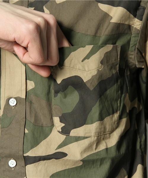 BEAMS PLUS(ビームスプラス)の「○BEAMS PLUS / オックスフォードボタンダウンシャツ(Camouflage)14S/S(シャツ/ブラウス・メンズ・その他2/その他1・LARGE/X-SMALL/SMALL/X-LARGE/MEDIUM)」の9枚目の写真