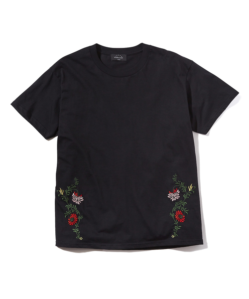 rehacer（レアセル）の「rehacer STAND : Flower Bloom S/S T / フラワー ブルーム ショートスリーブ Tシャツ（Tシャツ/カットソー・メンズ・ホワイト/ブラック・SMALL/MEDIUM/LARGE/X-LARGE/X-SMALL）」の3枚目の写真