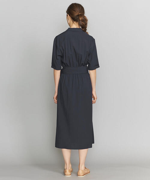 B&Y UNITED ARROWS　コットン マキシ シャツワンピース BEAUTY&YOUTH UNITED ARROWS（ビューティーアンドユース