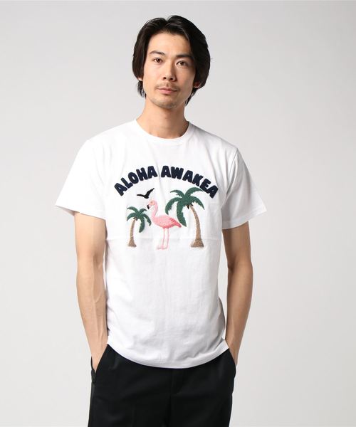 STYLEBLOCK(スタイルブロック)の「相良刺繍半袖Tシャツ(Tシャツ/カットソー・メンズ・ブラック系その他/ブラック系その他3/ホワイト系その他3/ホワイト系その他2/ホワイト系その他/ブラック系その他2・M/L)」の4枚目の写真