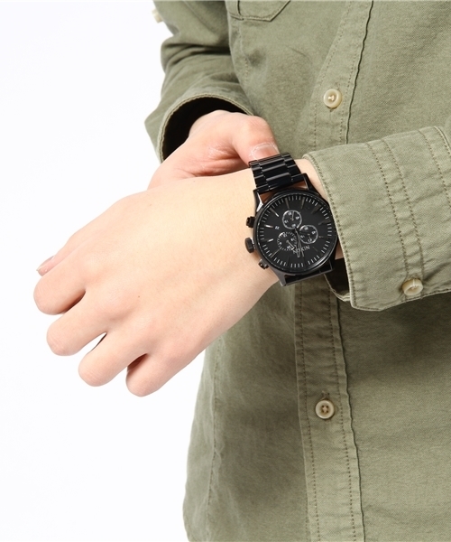 NIXON（ニクソン）の「THE SENTRY CHRONO（アナログ腕時計・メンズ・ブラック/ブラック系その他/ブルー系その他/ガンメタ/その他1/その他2・FREE）」の10枚目の写真