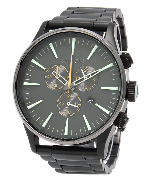 NIXON（ニクソン）の「THE SENTRY CHRONO（アナログ腕時計・メンズ・ブラック/ブラック系その他/ブルー系その他/ガンメタ/その他1/その他2・FREE）」の17枚目の写真