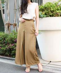 MODE ROBE（モードローブ）の「ツイルワイドパンツ（その他パンツ）」