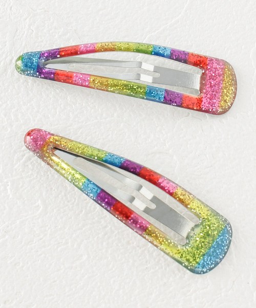 セール 2個セット レインボーピン その他ヘアアクセサリー Its Demo イッツデモ のファッション通販 Zozotown