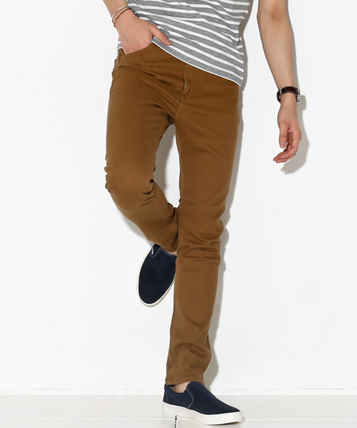 NANO universe（ナノユニバース）の「Lee(リー)/JeggersⅡSarouelTapered （デニムパンツ・メンズ・ホワイト/ブラウン/ブラック・SMALL/MEDIUM/X-SMALL/LARGE）」の20枚目の写真