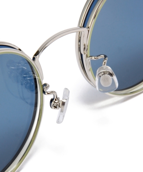 BEAUTY&YOUTH UNITED ARROWS（ビューティーアンドユースユナイテッドアローズ）の「BY by カネコオプティカル type-O/サングラス（サングラス・メンズ・ゴールド/シルバー・フリー）」の9枚目の写真