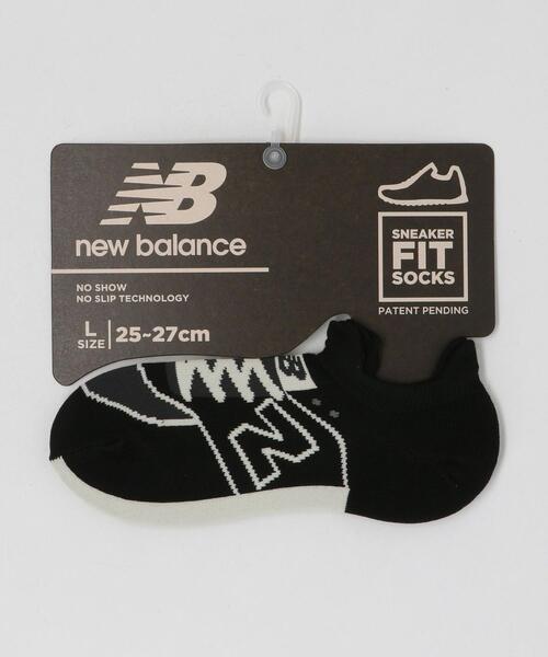 NEW BALANCE（ニューバランス）の「＜New Balance（ニューバランス）＞スニーカー柄 ソックス（ソックス/靴下・メンズ・ワインレッド/ネイビー/グレー/ホワイト/ゴールド/ブラック/ダークグリーン/コバルトブルー/オレンジ・FREE）」の3枚目の写真