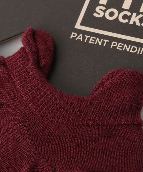 NEW BALANCE（ニューバランス）の「＜New Balance（ニューバランス）＞スニーカー柄 ソックス（ソックス/靴下・メンズ・ワインレッド/ネイビー/グレー/ホワイト/ゴールド/ブラック/ダークグリーン/コバルトブルー/オレンジ・FREE）」の10枚目の写真