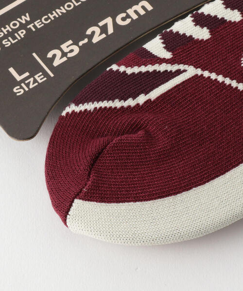 NEW BALANCE（ニューバランス）の「＜New Balance（ニューバランス）＞スニーカー柄 ソックス（ソックス/靴下・メンズ・ワインレッド/ネイビー/グレー/ホワイト/ゴールド/ブラック/ダークグリーン/コバルトブルー/オレンジ・FREE）」の12枚目の写真