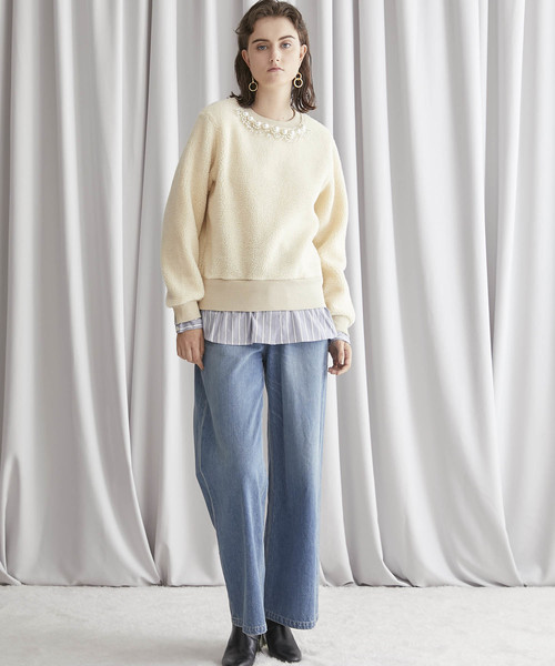 MUVEIL（ミュベール）の「【MUVEIL(ミュベール)】パールモチーフプル