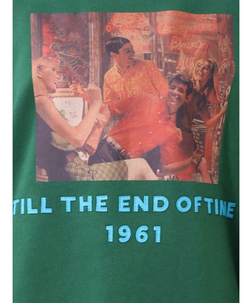 jouetie(ジュエティ)の「60'Sヴィンテージプルオーバー(スウェット・レディース・アイボリー/ブラック/グリーン/ベージュ・MEDIUM)」の13枚目の写真