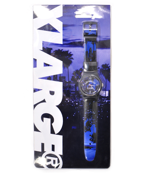 XLARGE（エクストララージ）の「PHOTO WATCH（アナログ腕時計・メンズ・ネイビー・ONE SIZE）」の2枚目の写真