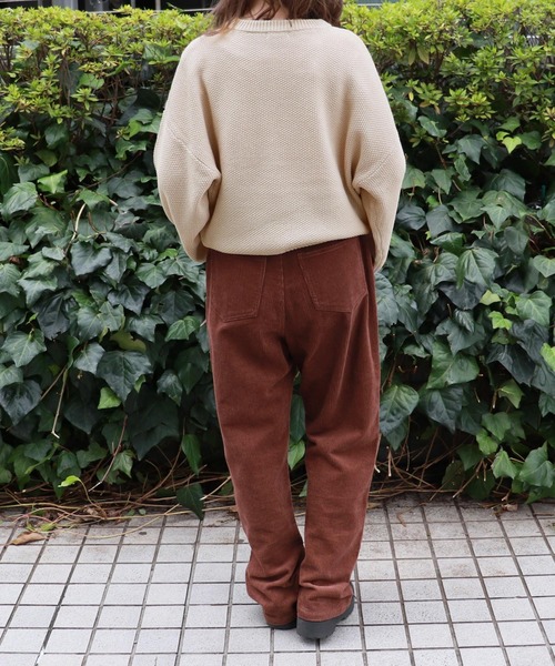 PairPair（ペアペア）の「ボリューム袖ケーキ刺繍ニットプルオーバー（ニット/セーター・レディース・モカ/ブラウン系その他/ライトベージュ・FREE）」の10枚目の写真