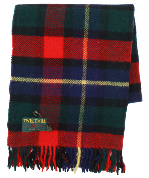 Ray BEAMS（レイビームス）の「TWEED MILL / ブランケット ストール（ストール/ショール・レディース・ホワイト/レッド/ブルー・ONE SIZE）」の10枚目の写真