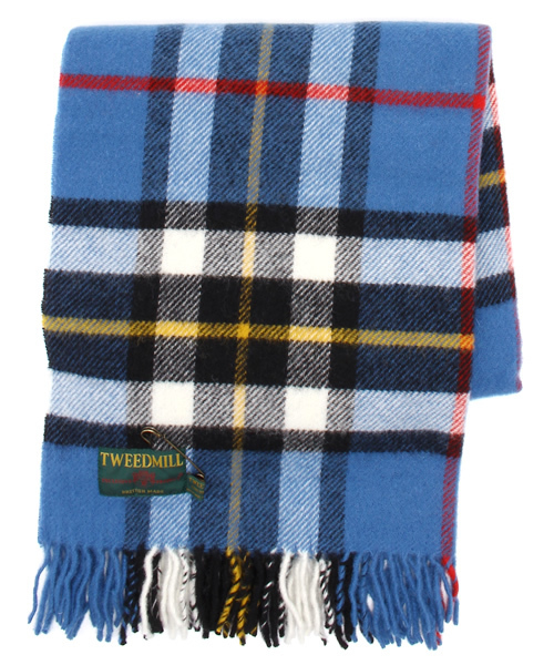 Ray BEAMS（レイビームス）の「TWEED MILL / ブランケット ストール（ストール/ショール・レディース・ホワイト/レッド/ブルー・ONE SIZE）」の11枚目の写真