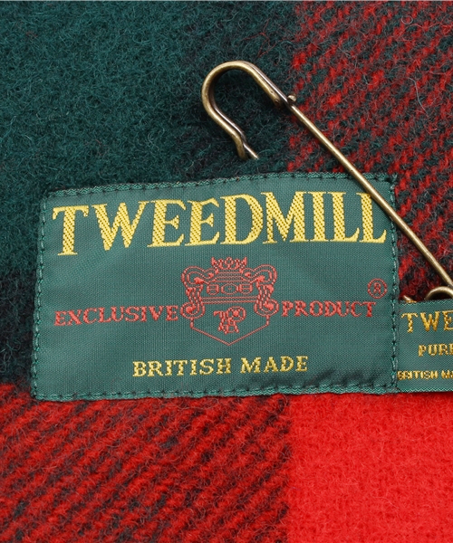 Ray BEAMS（レイビームス）の「TWEED MILL / ブランケット ストール（ストール/ショール・レディース・ホワイト/レッド/ブルー・ONE SIZE）」の7枚目の写真