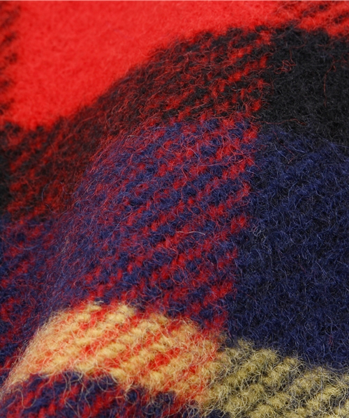 Ray BEAMS（レイビームス）の「TWEED MILL / ブランケット ストール（ストール/ショール・レディース・ホワイト/レッド/ブルー・ONE SIZE）」の5枚目の写真