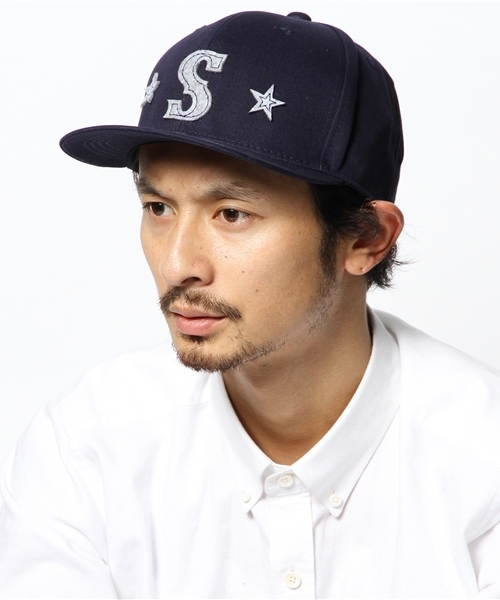 WEGO（ウィゴー）の「WEGO/ワッペンベースボールキャップ（キャップ・メンズ・ブラック/ネイビー/ワイン・FREE）」の9枚目の写真