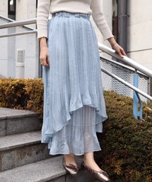 flower | ウェーヴィープリーツスカート(スカート)