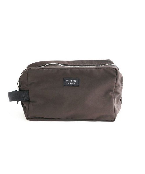 STANDARD SUPPLY(スタンダードサプライ)の「スタンダードサプライ / SIMPLICITY シンプリシティ / 2R SQUARE POUCH M 2ルームスクエアポーチM(ポーチ・レディース・ベージュ/モカ/グレー/グリーン系その他/グリーン/イエロー/コーラルピンク/ブラック/マスタード/レッド/ダークネイビー/チャコールグレー/ダークパープル/ブルー/ストーン/サンドベージュ/オレンジ/ライトグレー/ダークブラウン/キナリ/コバルトブルー・FREE)」の7枚目の写真