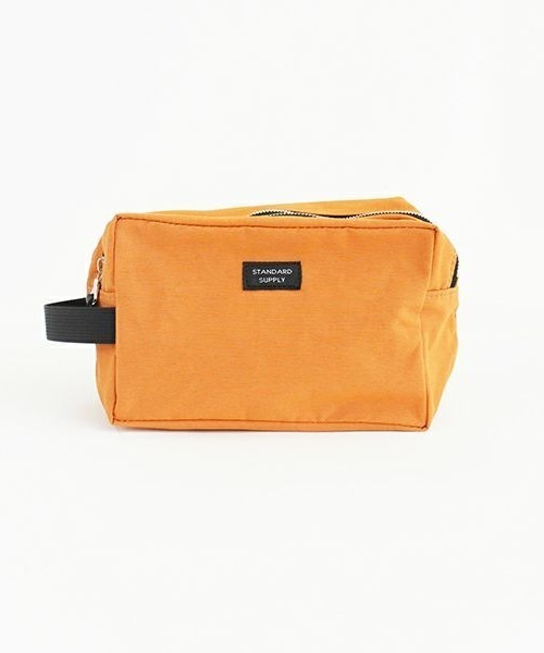 STANDARD SUPPLY(スタンダードサプライ)の「スタンダードサプライ / SIMPLICITY シンプリシティ / 2R SQUARE POUCH M 2ルームスクエアポーチM(ポーチ・レディース・ベージュ/モカ/グレー/グリーン系その他/グリーン/イエロー/コーラルピンク/ブラック/マスタード/レッド/ダークネイビー/チャコールグレー/ダークパープル/ブルー/ストーン/サンドベージュ/オレンジ/ライトグレー/ダークブラウン/キナリ/コバルトブルー・FREE)」の20枚目の写真