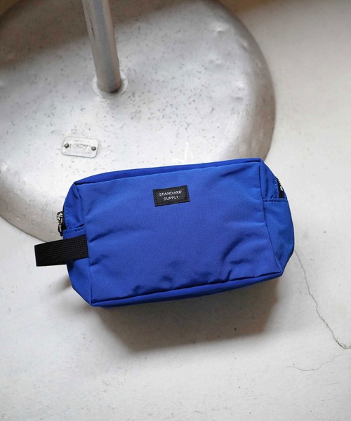 STANDARD SUPPLY(スタンダードサプライ)の「スタンダードサプライ / SIMPLICITY シンプリシティ / 2R SQUARE POUCH M 2ルームスクエアポーチM(ポーチ・レディース・ベージュ/モカ/グレー/グリーン系その他/グリーン/イエロー/コーラルピンク/ブラック/マスタード/レッド/ダークネイビー/チャコールグレー/ダークパープル/ブルー/ストーン/サンドベージュ/オレンジ/ライトグレー/ダークブラウン/キナリ/コバルトブルー・FREE)」の13枚目の写真