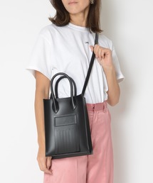 SOLPRESA ソルプレーサ / SQUARE FRINGE MINI TOTE BAG スクエアフリンジ2WAYミニトートバッグ ショルダーバッグトートバッグ / SP201-A1