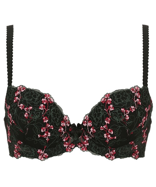 Triumph（トリンプ）の「【WEB限定価格】【華やかデザイン、ボリュームアップ】トリンプ AC001 ブラジャー25-1【B,C,Dカップ】WHU 25 Y9 A5 RL1（ブラジャー・レディース・ブルー/ブラック/ホワイト・B70/B75/B80/C70/C75/C80/D70/D75/D80）」の6枚目の写真