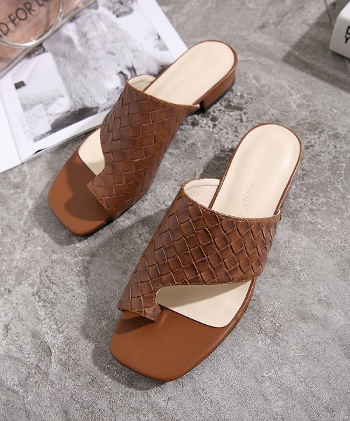 Futier land（フューティアランド）の「選べる2ヒールトングサンダル（サンダル・レディース・ブラック/ブラック系その他/ブラウン/ブラウン系その他・36/37/38/39/40）」の5枚目の写真