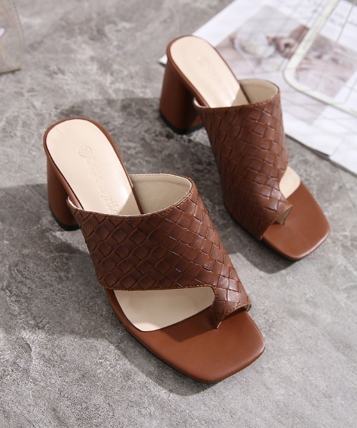 Futier land（フューティアランド）の「選べる2ヒールトングサンダル（サンダル・レディース・ブラック/ブラック系その他/ブラウン/ブラウン系その他・36/37/38/39/40）」の20枚目の写真