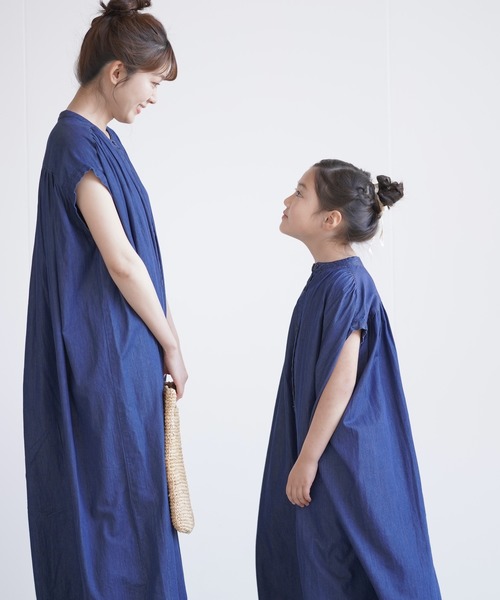 rps（アールピーエス）の「デニムシャツワンピース（シャツワンピース・レディース・ネイビー/ブルー・M）」の13枚目の写真