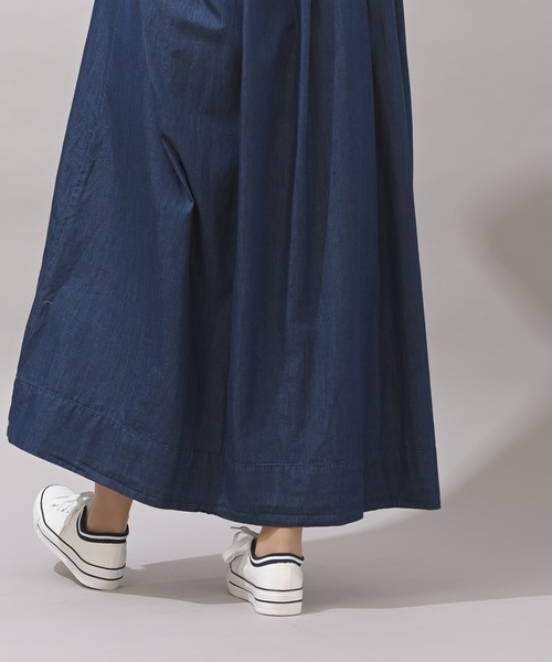 rps（アールピーエス）の「デニムシャツワンピース（シャツワンピース・レディース・ネイビー/ブルー・M）」の21枚目の写真